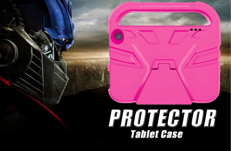 Photo 1 of Fire 7 Tablet Case for Kids (Only Compatible 12th Generation , 2022 Release) - DJ&RPPQ Lightweight Shockproof Kid-Friendly Cover with Handle and Stand...
