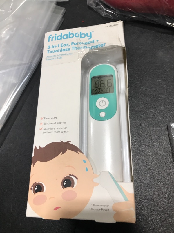 Photo 1 of 3-in-1 Ear Forehead + Touchless Infrared Thermometer
