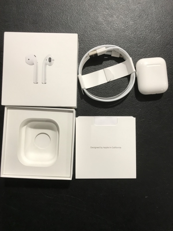 Photo 5 of Apple AirPods with Wireless Charging Case