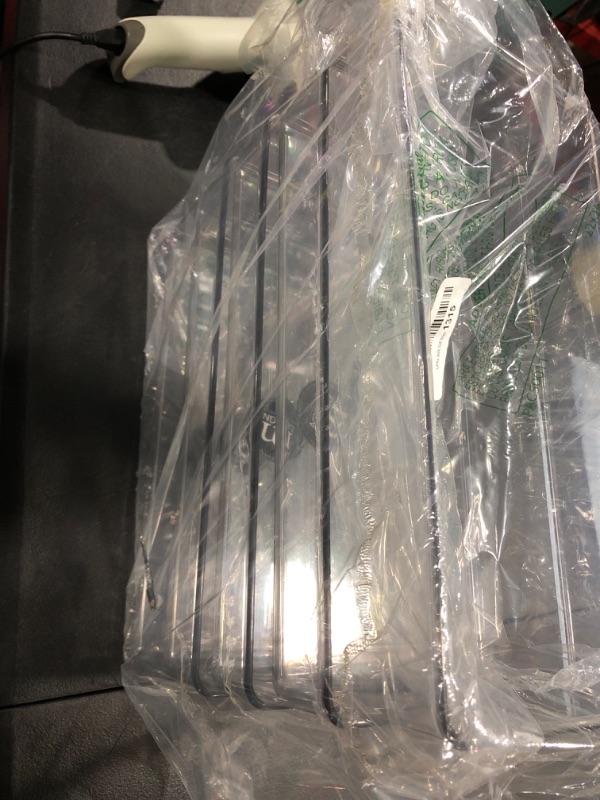 Photo 1 of 5 stackable Clear Bins 