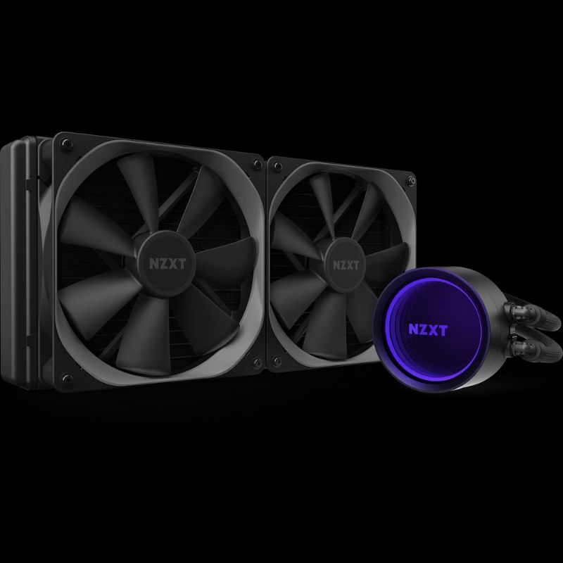 Photo 1 of Kraken X63 280mm Liquid Cooler This All-in-One (AIO) liquid cooler is ready for high performance CPU's with the ability to fit in most cases. With two 140mm Aer P radiator fans, keep CPU performance high while keeping temperatures down.