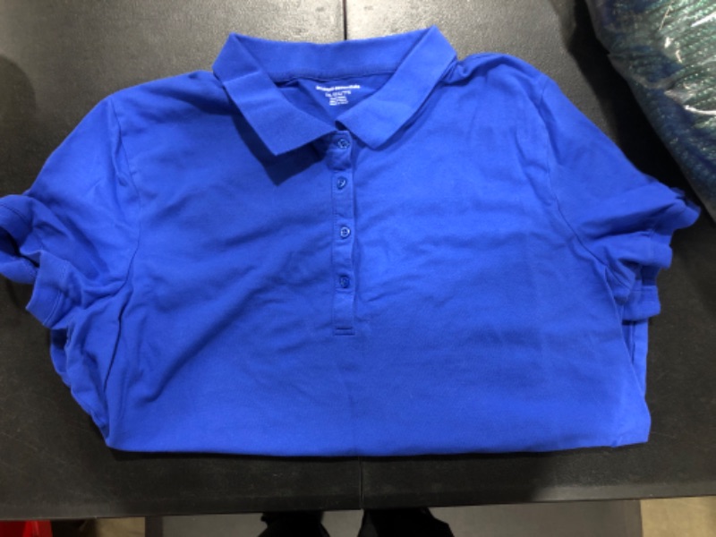 Photo 1 of Amazon Essentials Blue Shirt with Collar Size XXL