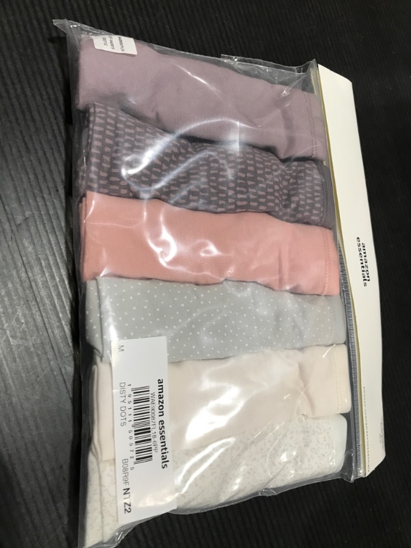 Photo 2 of Amazon Essentials Women's Cotton Bikini Brief Underwear (Available in Plus Size), Multipacks 6 Ditsy/Dots Medium