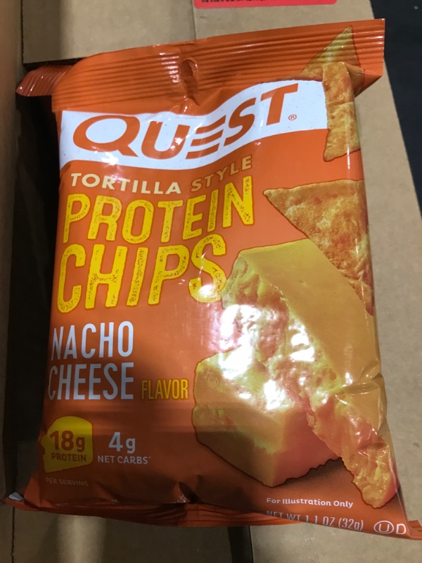 Photo 1 of 1/12 PROTEIN TORTILLA CHIPS NACHO EXP. 10/26/22