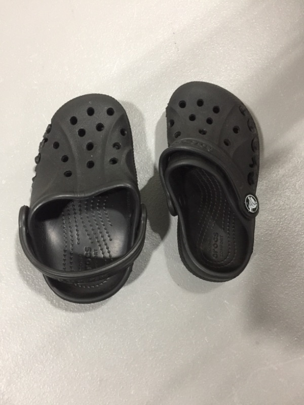 Photo 1 of BLACK CROCS FOR CHILD SIZE 9M