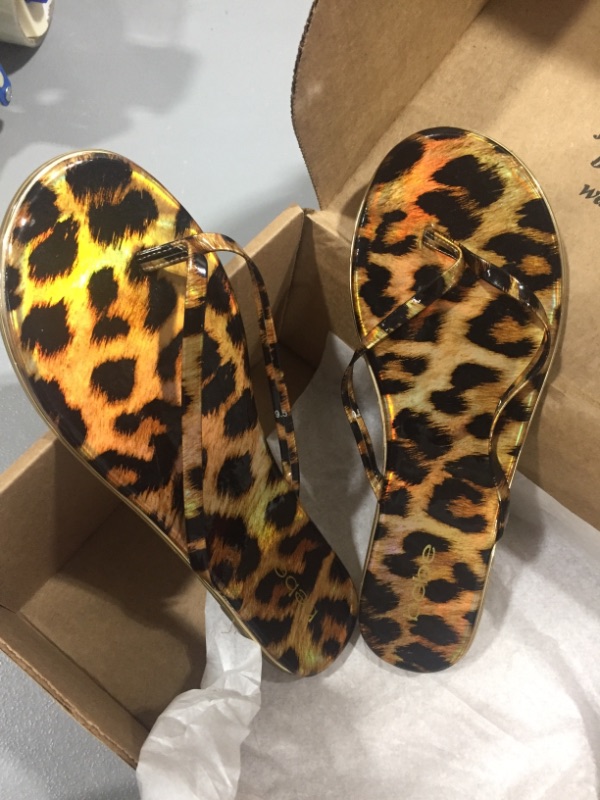 Photo 1 of BEBE FLIP FLOPS 9.5