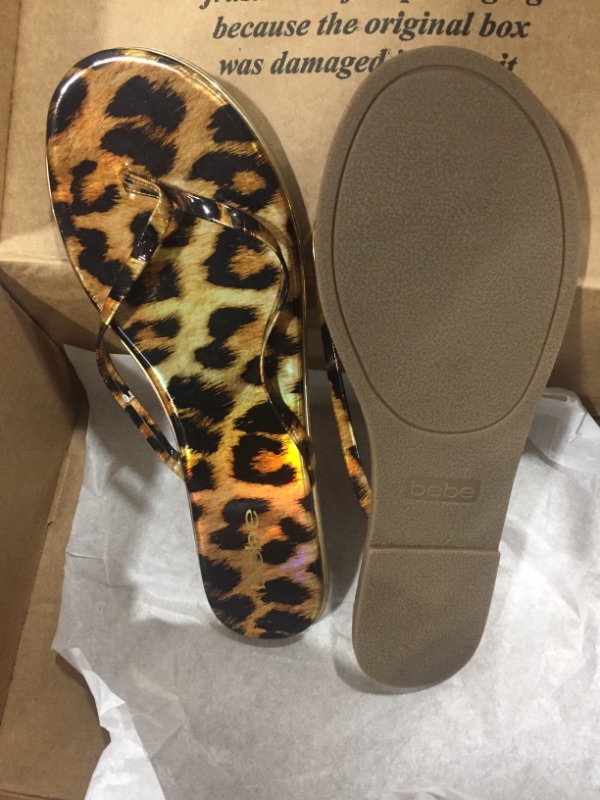 Photo 1 of BEBE FLIP FLOPS 9.5