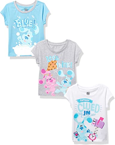 Photo 1 of Blue's Clues and You Toddler Short Sleeve T-Shirt Bundle 3 Pack Tees (5T)
