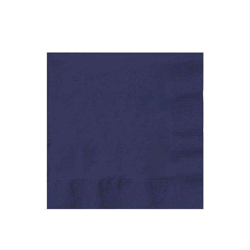 Photo 1 of 600 Napkins, Navy Blue Paper Cocktail Napkins