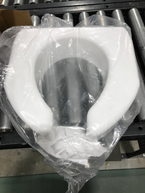 Photo 2 of Basic Open-Front 3-Inch Elevated Toilet Seat for Standard/Elongated Toilets