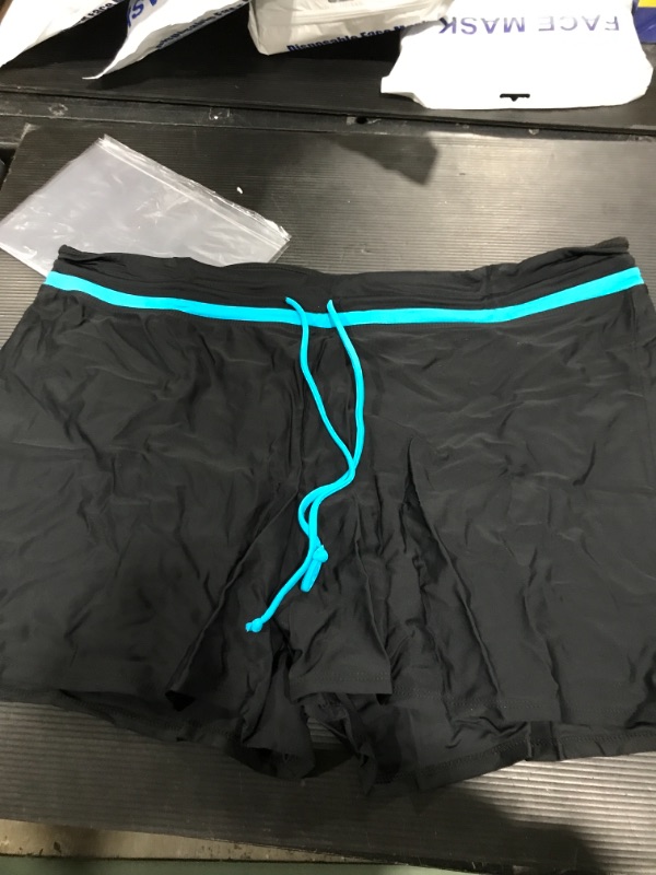 Photo 1 of Actloe Women's Waistband Short Swim Bottom Side Split Plus Size Board Shorts SIZE 2XL