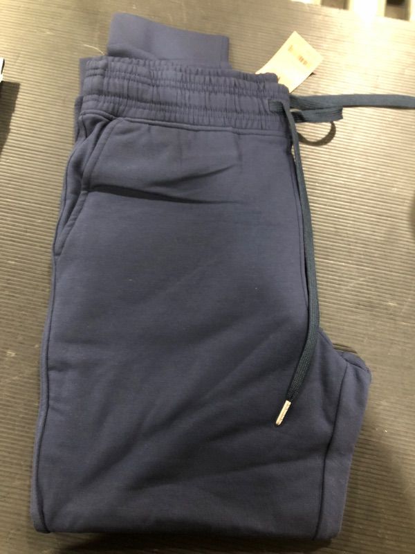 Photo 2 of Amazon Aware Women's Fleece Sweatpants- NAVY- SIZE M