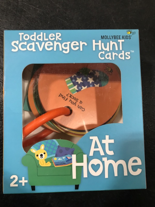 Photo 2 of MOLLYBEE KIDS Toddler Scavenger Hunt Cards at Home