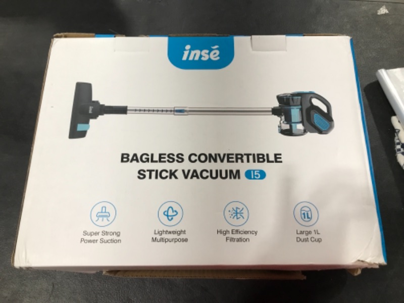 Photo 1 of Bagless convertible stick vacuum 