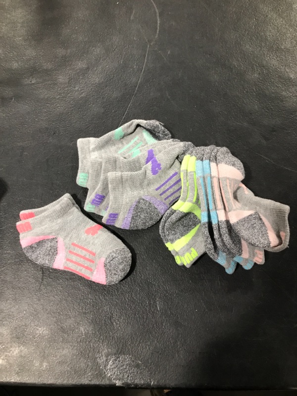 Photo 1 of 6 pairs of childrens puma socks 
***NO SIZE LISTED***