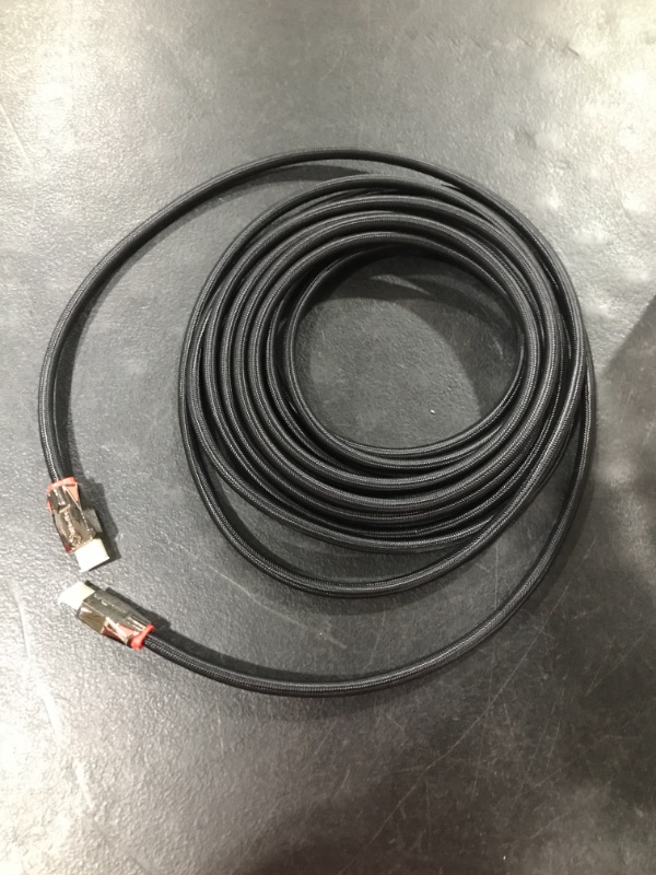 Photo 2 of 4K HDR HDMI Cable 20 Feet, 18Gbps 4K 60Hz(4:4:4, HDR10, ARC, HDCP 2.2) 1440p 144Hz, High Speed Ultra HD Bi-Directional Cord 24AWG