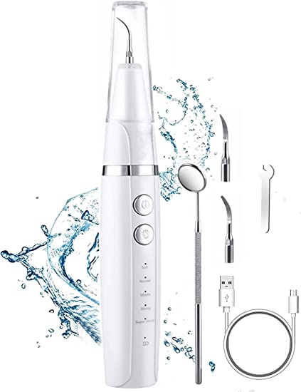 Photo 1 of Plaque Remover for Teeth, Electric Teeth Cleaning Kit, with LED Light, Rechargeable Teeth Cleaning Kit Dental Tools with 5 Modes and 3 Heads, A Dental Mirror, Tartar Remover Tooth Cleaner
SEALED 