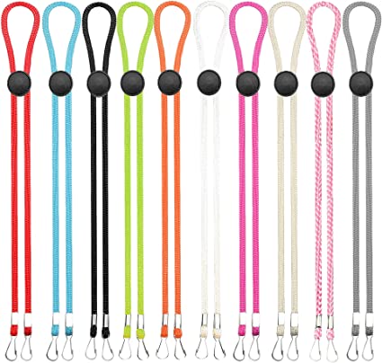 Photo 1 of 10 Packs Face Mask Lanyard for Kids, Mask Holder Adjustable Lanyards with Clips Face Necklace Strap for Women & Men
PACK OF 2 