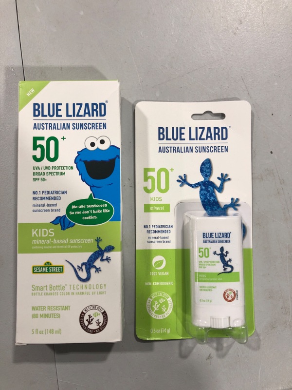 Photo 1 of Blue Lizard Kids Mineral-Based Sunscreen Duo