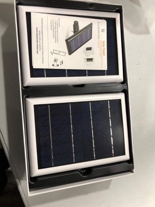 Photo 3 of Wasserstein Solar Panel for Arlo Ultra/Ultra 2, Arlo Pro 3/Pro 4, & Arlo Floodlight (2-Pack) (Camera Not Included)