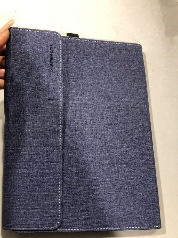 Photo 1 of Case Cover for New Microsoft Surface Pro 8 Tablet,13 inch PU Leather Protective Shell (Blue)