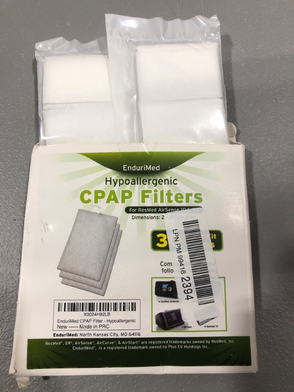 Photo 2 of CPAP Filter– Premium Ultra Fine Hypoallergenic Disposable Replacement Filters for CPAP Machines – Compatible with ResMed Air 10, Airsense 10, Aircurve 10, S9 Series and More! 30 Filters