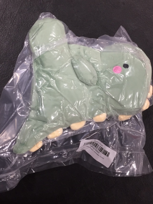 Photo 1 of Cute Stuffed Animal Plush Toy, Cartoon Dinosaur -green 7.8 Inch