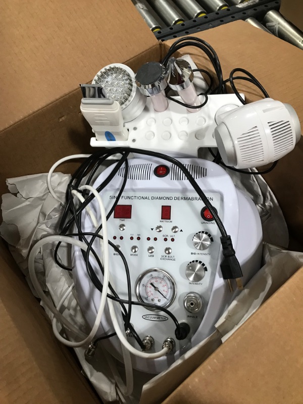 Photo 4 of 5 in 1 Diamond Microdermabrasion Machine, Yofuly Microdermabrasion Machine Home Use Facial Skin Care Equipment
