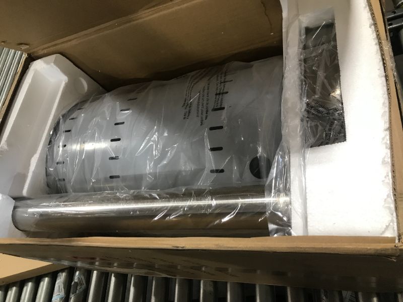 Photo 1 of 46,000 BTU Outdoor Propane Patio Heater with Wheels

