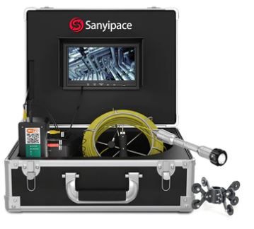 Photo 1 of 7 inch WIFI pipe inspection camera | SANYIPACE 9723WF--- 100ft
