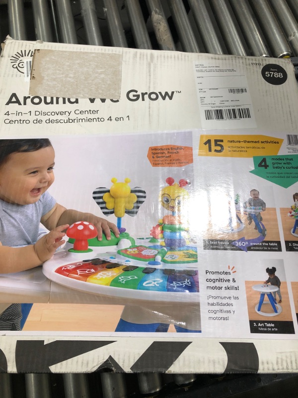 Photo 1 of Baby Einstein Around We Grow 4-in-1 Walk Around Discovery Activity Center Table, Ages 6 Months+