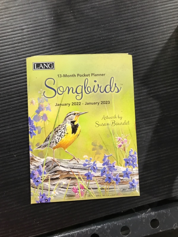 Photo 2 of Songbirds(tm) 2022- 2023 Monthly Pocket Planner (Other)