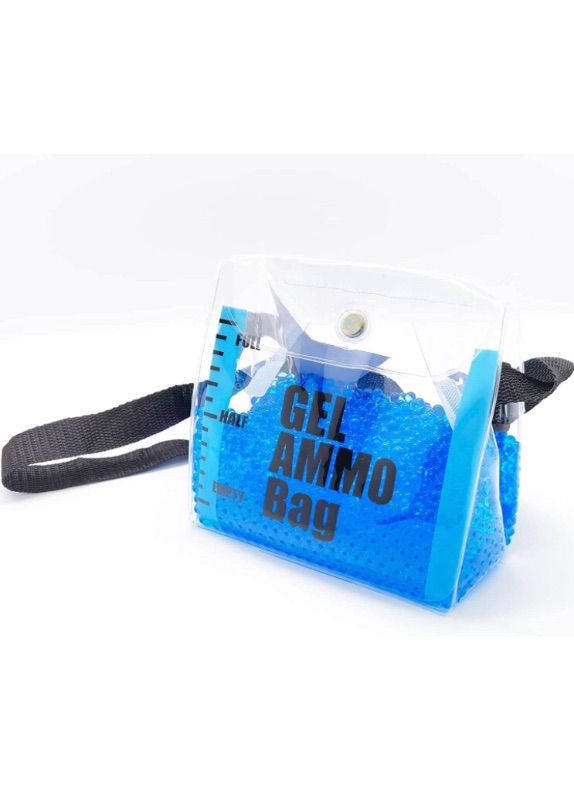 Photo 1 of 2 PACK Goldencivetcat Splatter Ball Gun Ammo Fanny Pack,( Holds 15,000+ Gellets) Gel Ball Bullet Refill Ammo, Made for Gel Blaster,Space Saving Design, Waterproof,Handle for Portability