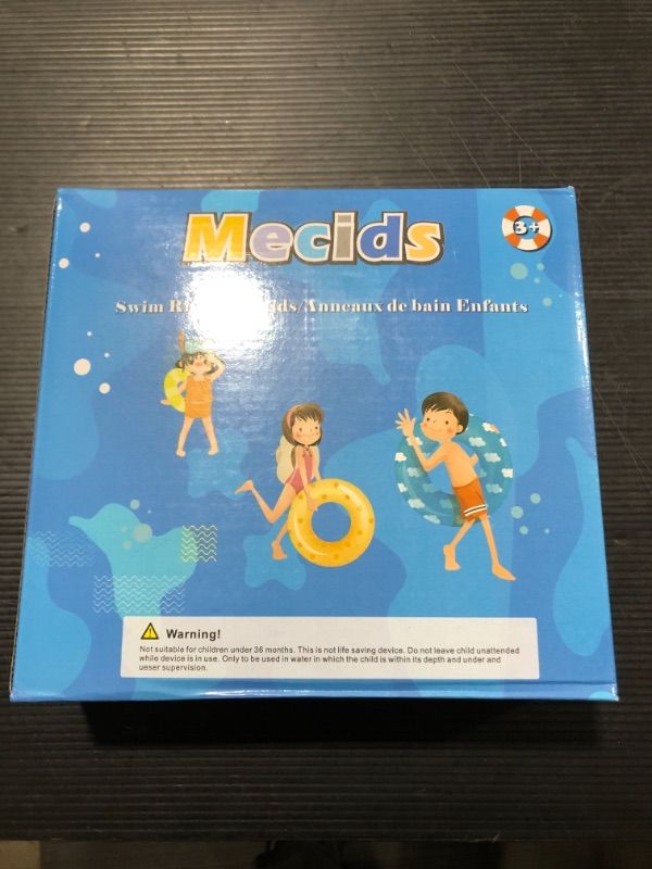 Photo 1 of MeCids Inflatable Pool Floats Fruit Swimming Rings Pool Tubes , Donut Pool Toys for Kids & Adult, Summer Beach Toys – 6 Pack with Drink Holder