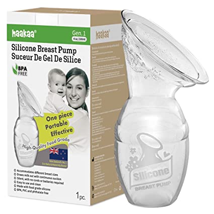 Photo 1 of Haakaa Breast Pump with Silicone Nipple