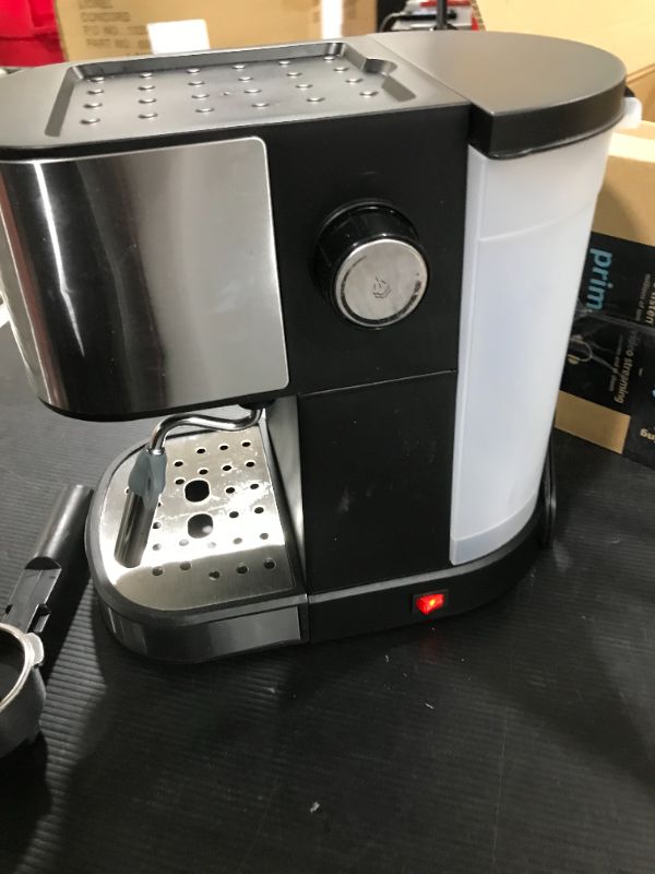 Photo 3 of Yabano Coffee Maker Model:CM6826-Espresso and cappuccino with milk frother.