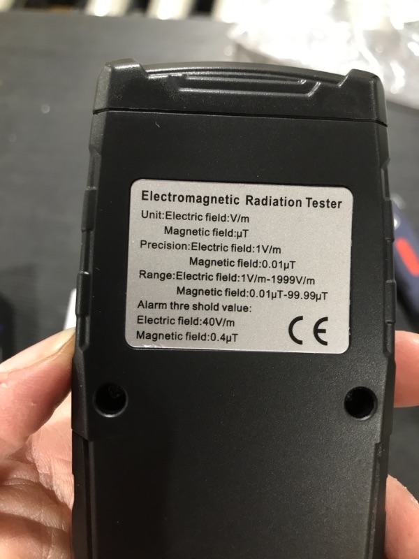 Photo 2 of ERICKHILL EMF Meter, Rechargeable Digital Electromagnetic Field Radiation Detector Hand-held Digital LCD EMF Detector, Great Tester for Home EMF Inspections, Office, Outdoor and Ghost Hunting