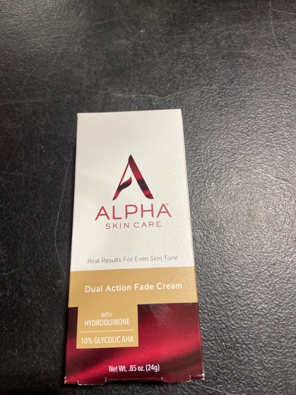 Photo 3 of Alpha Skin Care Dual Action Fade Cream
BB 03/2024