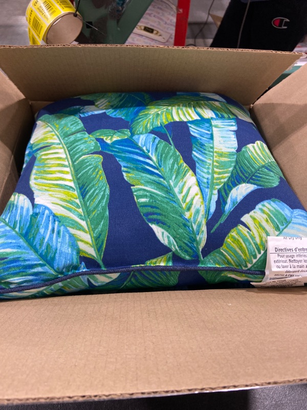 Photo 2 of 16.5" 2pk Hanalai Lagoon Throw Pillows Blue - Pillow Perfect

