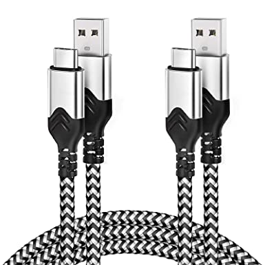 Photo 1 of Type C Charger, [10FT 2-Pack] Deegotech USB C Cable for Galaxy S10, Long Nylon Braided Type C Charger Fast Charging Compatible with Samsung Galaxy S10 S9 S8 Plus Note10 9 8 and More (3m)
PACK OF 2 