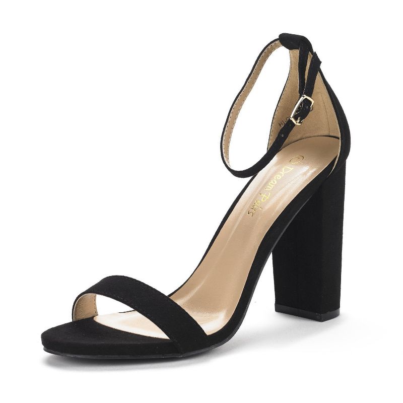 Photo 1 of Dream Pairs Chunky High Heel Sandals size 7.5
