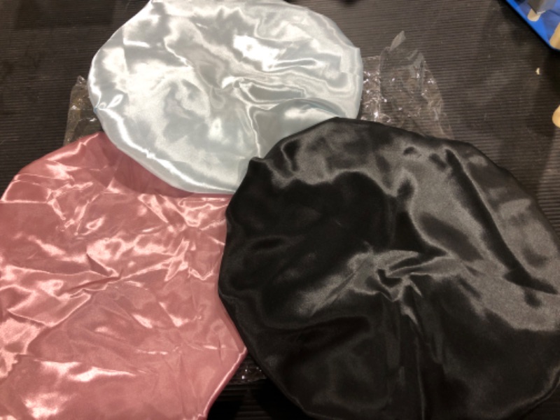 Photo 1 of 3 pack Reusable Shower Cap