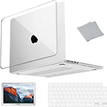 Photo 1 of AKIT Compatible with New MacBook Pro 16 Inch Case 2021 2022 Release A2485 M1 Pro/Max & Retina & Touch ID, Clear Plastic Hard Case Shell Cover + US Keyboard Cover + Screen Protector + Microfiber Cloth