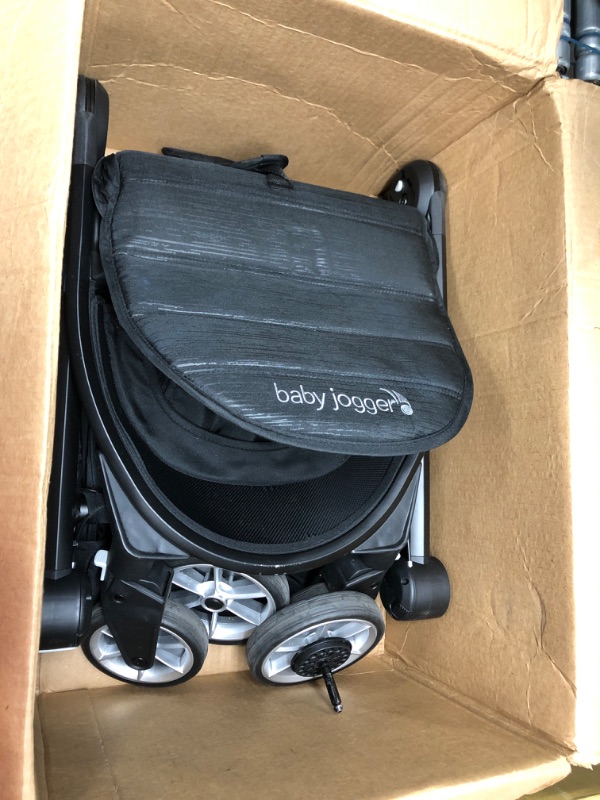 Photo 2 of Baby Jogger City Tour 2 Ultra-Compact Travel Stroller, Jet City Tour 2 Stroller Pitch Black