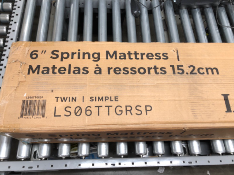 Photo 1 of LINENSPA 6 Inch Innerspring Mattress - Twin