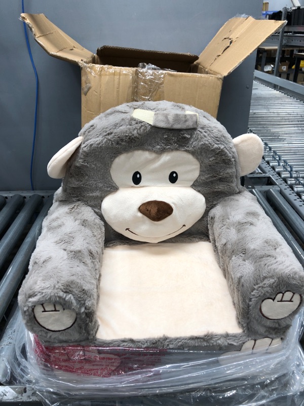 Photo 3 of Animal Adventure | Sweet Seats | Monkey Children's Plush Chair