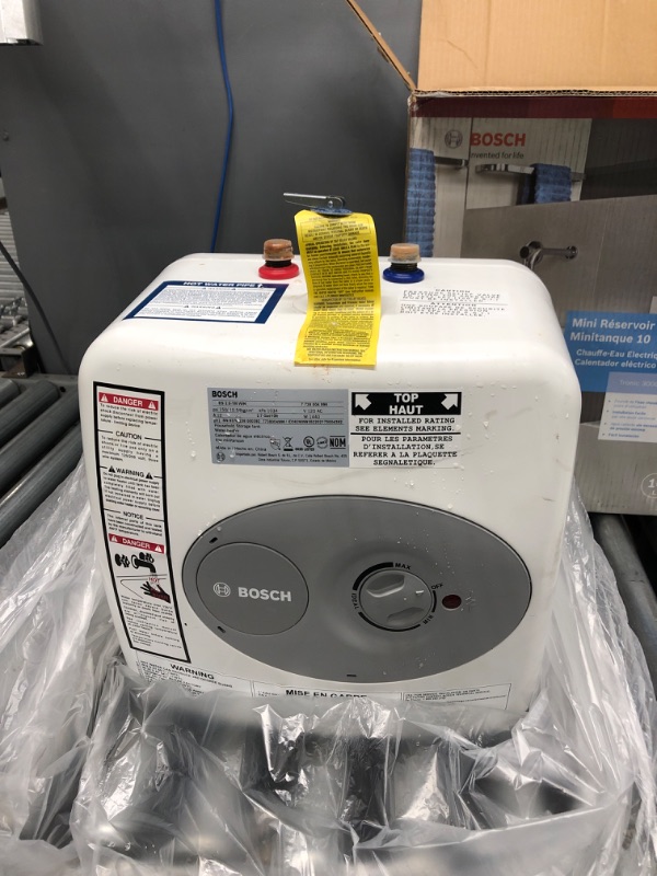 Photo 1 of Bosch Electric Mini-Tank Water Heater Tronic 3000 T 2.5-Gallon (ES2.5) - Eliminate Time for Hot Water - Shelf, Wall or Floor Mounted 2.5 Gallon