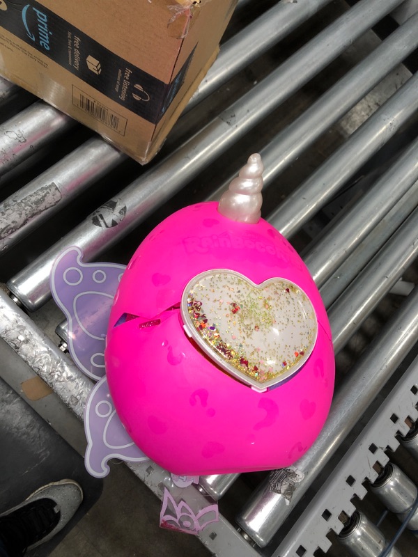 Photo 2 of Rainbocorns Eggzania Surprise Mania Series 1 (Unicorn) by ZURU, Collectible Plush Stuffed Animal, Surprise Eggs, 5 Mini Eggs, Stickers, DIY Jewelry, Slime, Ages 3+ for Girls, Children
Visit the Rainbocorns Store