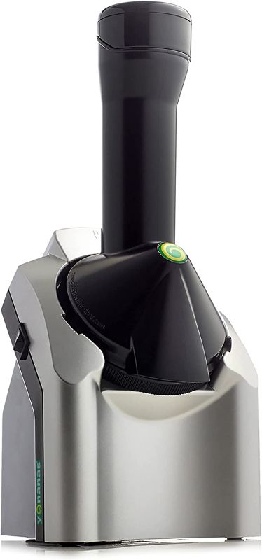 Photo 1 of Yonanas 902 Classic Vegan, Dairy-Free Frozen Fruit Soft Serve Maker, Includes 36 Recipes, 200-Watts, Silver