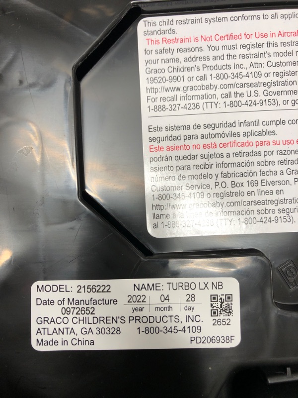 Photo 3 of Graco® TurboBooster® LX Backless Booster with Affix Latch | Backless Booster Seat for Big Kids Transitioning to Vehicle Seat Belt, Rio